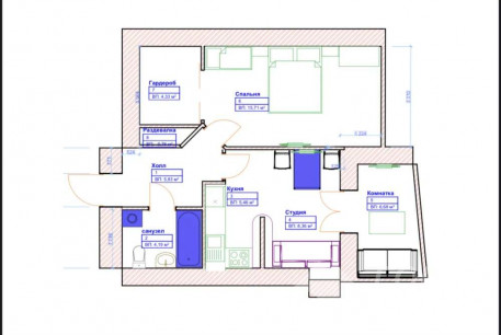 Продам 2-х кімнатну квартиру в новобудові, Гагарина проспект, Спортивная метро, Код: 710016/3