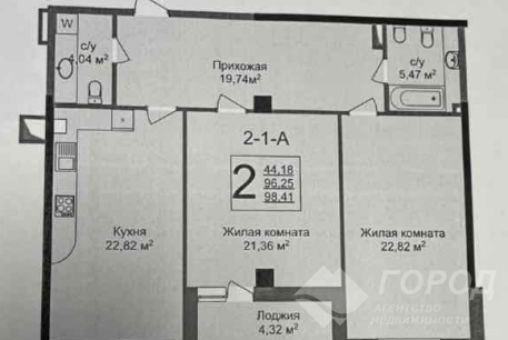 Продам 2-х кімнатну квартиру в новобудові, Центр, Код: 720546/2