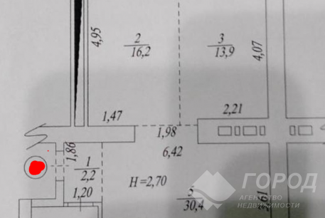 Продам 2-х кімнатну квартиру в новобудові, Центр, Код: 720546/5