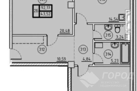 Продам 2-х кімнатну квартиру в новобудові, Сосновая Горка, Код: 721532/2