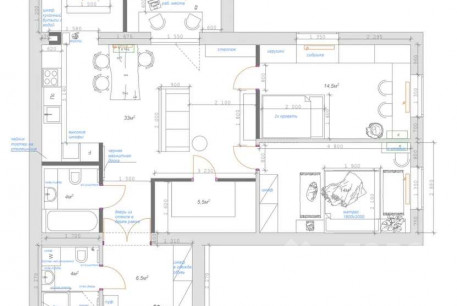 Продам 3-х кімнатну квартиру в новобудові, ХТЗ, Пролетарская метро (Индустриальная), Код: 721870/2