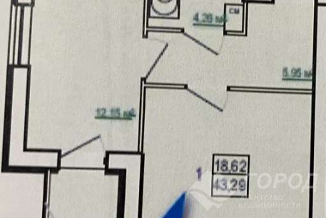 Продам 1-кімнатну квартиру в новобудові, Холодная Гора, Холодная Гора метро, Код: 725187/2