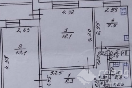 Продам 2-х кімнатну квартиру, Салтовка, Код: 727132/17