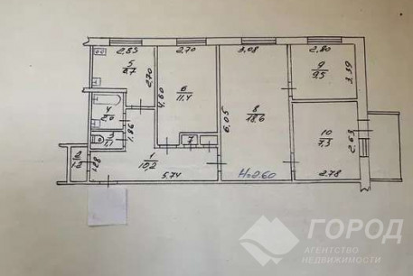 Продам 4-х кімнатну квартиру, Залютино, Код: 728904/3