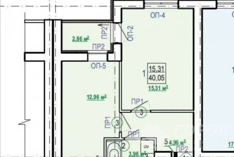Продам 1-кімнатну квартиру в новобудові, Журавлевка, Код: 729119/6