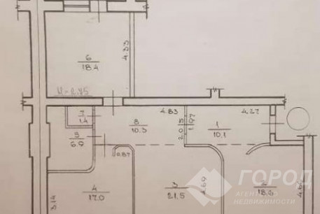 Продам 3-х кімнатну квартиру, Гагарина проспект, Спортивная метро, Код: 739616/2