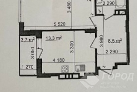 Продам 1-кімнатну квартиру в новобудові, Гагарина проспект, Защитников Украины метро (Площадь Восстания), Код: 740797/12