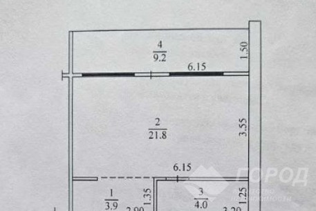 Продам 1-кімнатну квартиру в новобудові, Гагарина проспект, Код: 743001/5