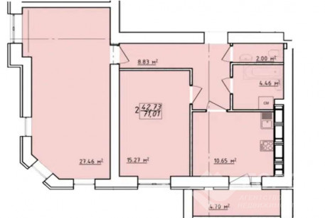 Продам 2-х кімнатну квартиру в новобудові, Гагарина проспект, Проспект Гагарина метро, Код: 746646/6