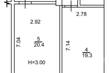 Продам 1-кімнатну квартиру в новобудові, Центр, Код: 747092/3
