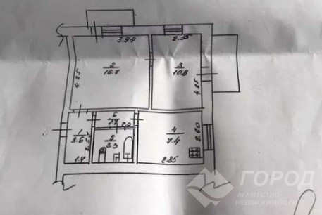 Сдам 2-х кімнатну квартиру, Ивановка, Код: 747203/2