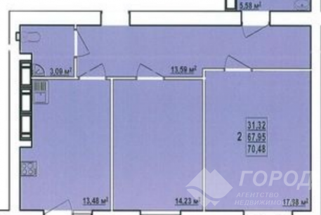 Продам 2-х кімнатну квартиру в новобудові, Гагарина проспект, Код: 749045/4