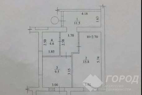 Продам 1-кімнатну квартиру в новобудові, ХТЗ, ХТЗ метро, Код: 755724/2