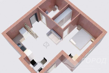 Продам 1-кімнатну квартиру в новобудові, Журавлевка, Код: 756137/3