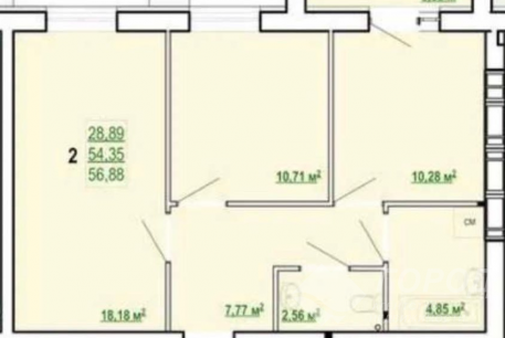 Продам 1-кімнатну квартиру в новобудові, Гагарина проспект, Код: 758943/2