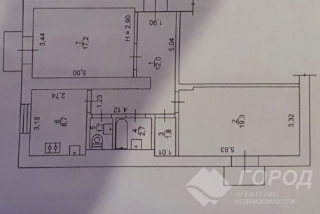 Продам 2-х кімнатну квартиру, ХТЗ, Код: 764987/4