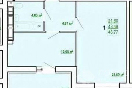 Продам 1-кімнатну квартиру, Холодная Гора, Холодная Гора метро, Код: 767426/2