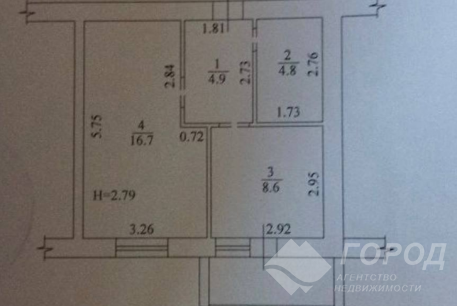 Продам 1-кімнатну квартиру в новобудові, Салтовка, Код: 768052/8