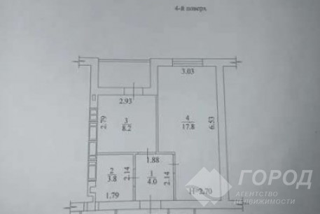 Продам 1-кімнатну квартиру в новобудові, Журавлевка, Код: 771790/2