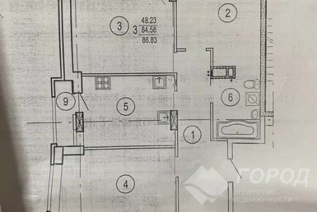 Продам 3-х кімнатну квартиру в новобудові, Северная Салтовка, Меридиан ЖК, Код: 773210/2