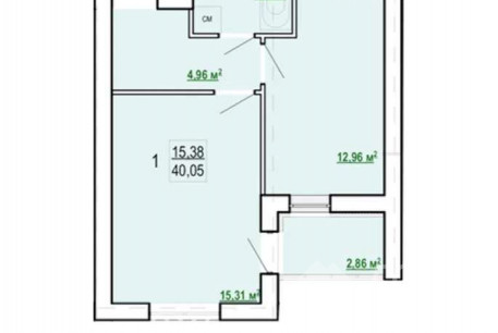 Продам 1-кімнатну квартиру в новобудові, Журавлевка, ЖК Гидропарк, Код: 776975/3