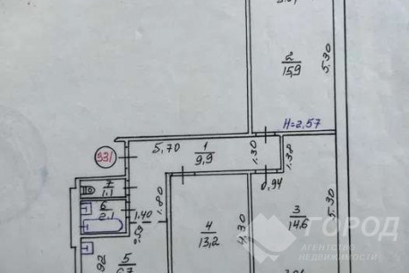 Продам 3-х кімнатну квартиру, Гагарина проспект, Защитников Украины метро (Площадь Восстания), Код: 779731/3