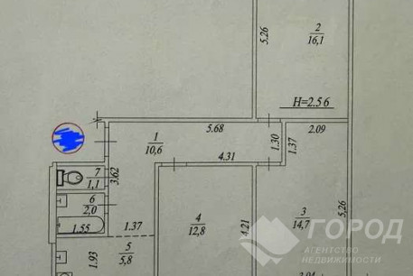 Продам 3-х кімнатну квартиру, Салтовка, Студенческая метро, Код: 781370/3