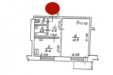 Продам 1-кімнатну квартиру, Салтовка, 24 этажка, Код: 782572/3