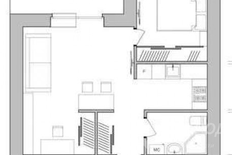 Продам 1-кімнатну квартиру в новобудові, Холодная Гора, Холодная Гора метро, Код: 783405/1