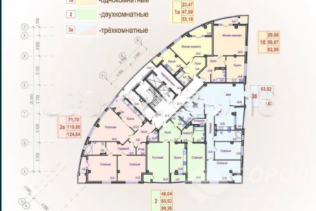 Продам 2-х кімнатну квартиру в новобудові, Гагарина проспект, Код: 784068/1