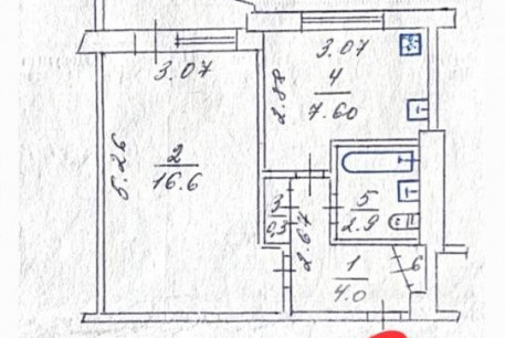 Продам 1-кімнатну квартиру, Салтовка, ТРК Украина, Код: 785308/4