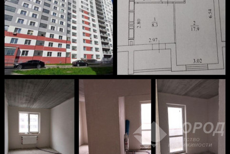 Продам 1-кімнатну квартиру в новобудові, Журавлевка, ЖК Гидропарк, Код: 790811/244