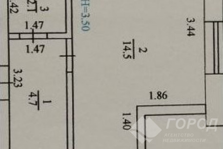 Продам 1-кімнатну квартиру в новобудові, Салтовка, ТРК Украина, Код: 790811/257