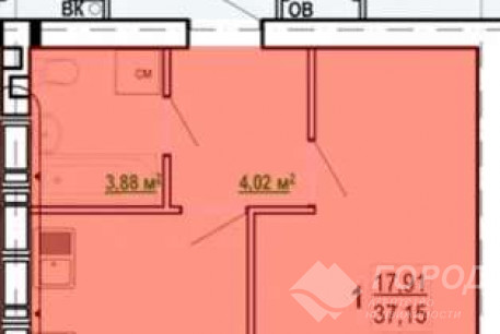 Продам 1-кімнатну квартиру в новобудові, Журавлевка, ЖК Гидропарк, Код: 791180/3