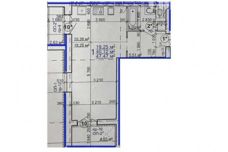 Продам 1-кімнатну квартиру в новобудові, Салтовский, Завод им. Малышева метро, Код: 791961/1