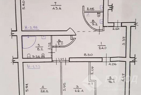 Продам 3-х кімнатну квартиру, Центр, Университет метро, Код: 792262/1