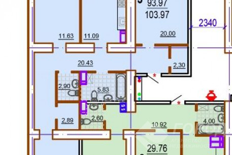 Продам 3-х кімнатну квартиру в новобудові, Павлово поле, 23 Августа метро, Код: 792818/1