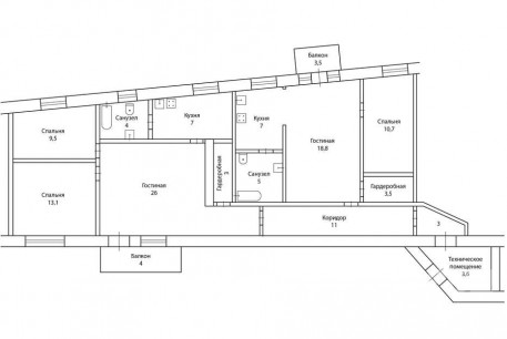 Продам 5-и кімнатну квартиру, Центральный рынок, Код: 792971/1