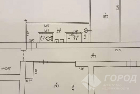 Продам гостинку, Новые дома, Коммунальный рынок, Код: 793807/1