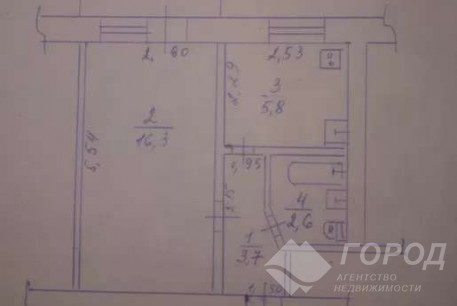 Продам 1-кімнатну квартиру, Аэропорт, Код: 794402/2