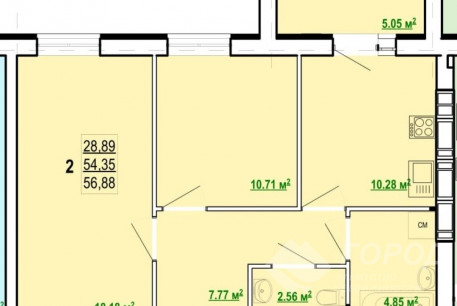 Продам 2-х кімнатну квартиру в новобудові, Алексеевка, ЖК Победа, Код: 794568/1