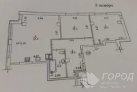 Продам 3-х кімнатну квартиру в новобудові, Гагарина проспект, Проспект Гагарина метро, Код: 795263/1