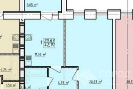 Продам 1-кімнатну квартиру в новобудові, Гагарина проспект, Спортивная метро, Код: 796253/1