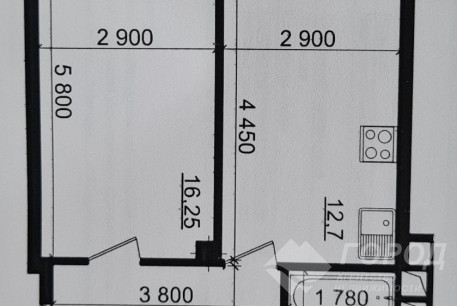Продам 1-кімнатну квартиру в новобудові, Новые дома, Маршала Жукова метро (Дворец спорта), Код: 796256/1