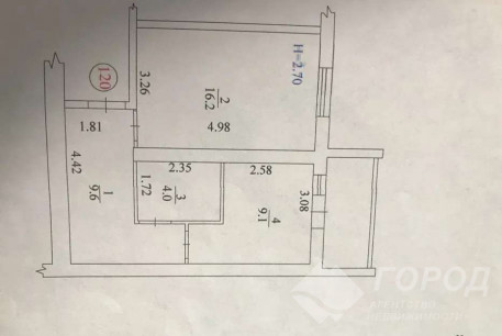 Продам 1-кімнатну квартиру в новобудові, Бавария, Код: 796355/1