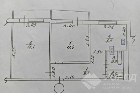 Продам 2-х кімнатну квартиру, Гагарина проспект, Код: 796394/2