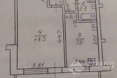 Продам 1-кімнатну квартиру, Рогань, Код: 796397/1