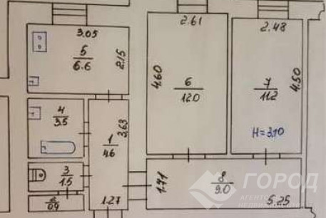 Продам 2-х кімнатну квартиру, Центр, Пушкинская метро, Код: 796453/1