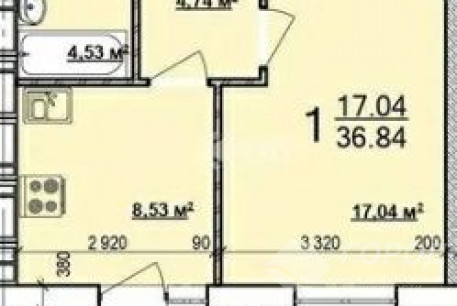 Продам 1-кімнатну квартиру в новобудові, ХТЗ, ХТЗ метро, Код: 796456/1