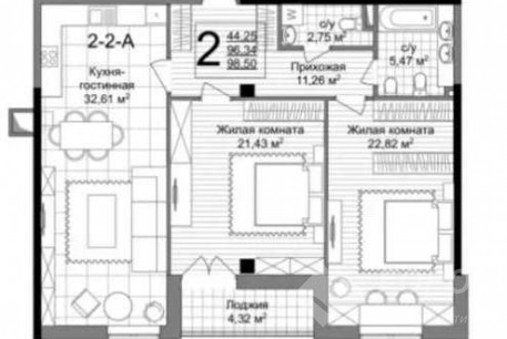 Продам 2-х кімнатну квартиру в новобудові, Центр, Код: 796487/1
